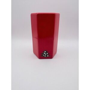 WAECTERSBACH Tea Light 5" Candle Holder Red Green Christmas Tree Pillar Germany